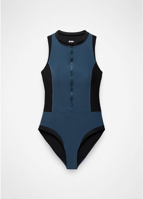 Baja Bound One Piece Swimsuit Bluff Blue