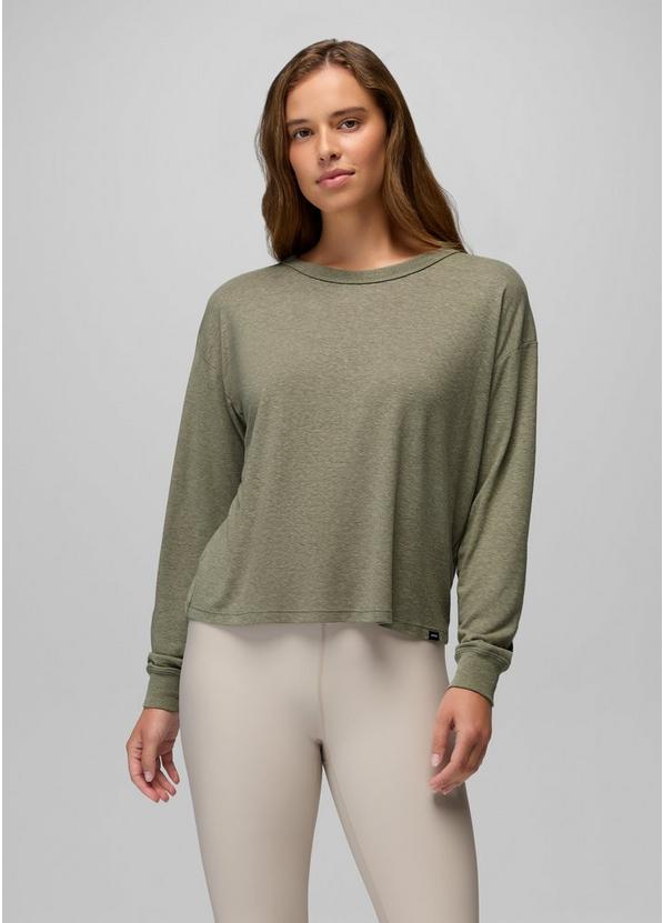 Cozy Up Long Sleeve Crew Sage