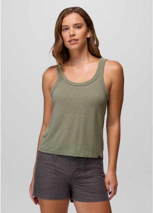 Cozy Up Scoop Tank Sage