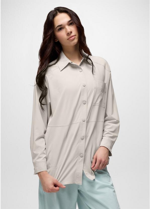 Railay Oversized Button Down Almond