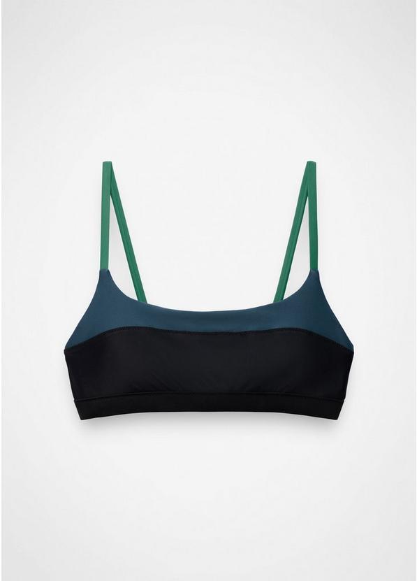 Baja Bound Adjustable Swim Top Bluff Blue