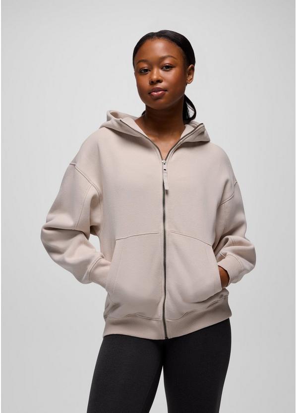 DreamFleece Full Zip Hoodie Almond