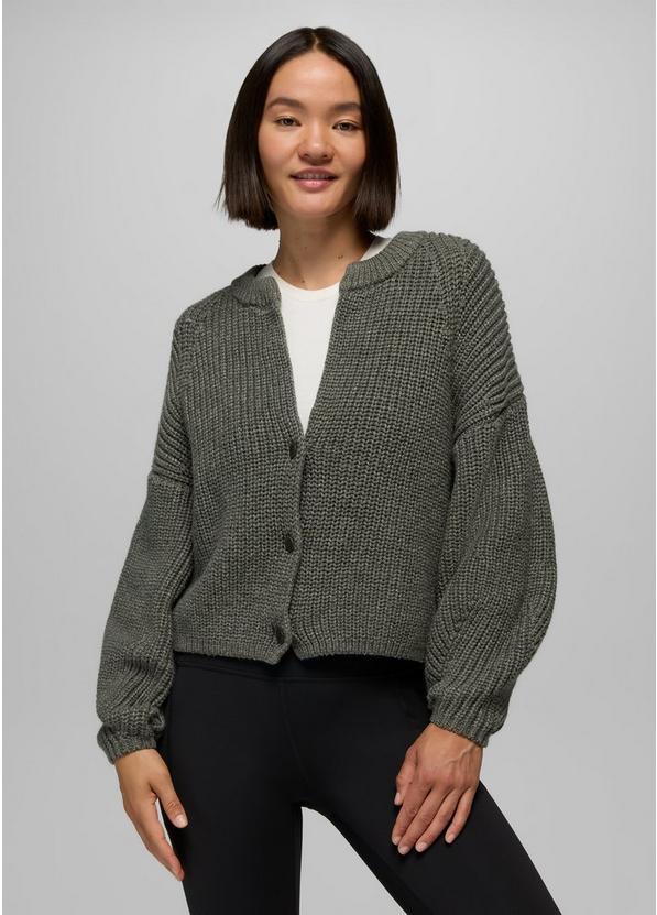 Sunday River Short Cardigan Thyme