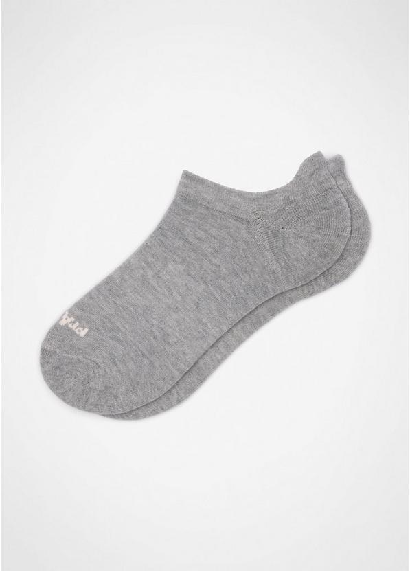 prAnaM Tab Sock Heather Grey / Soft White