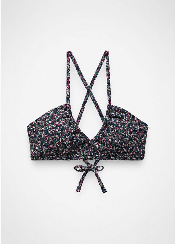 Reef Break Adjustable Swim Top Multi-Blossom