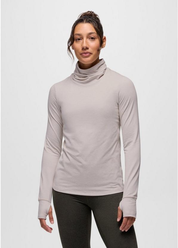 Ice Flow Long Sleeve Almond Heather