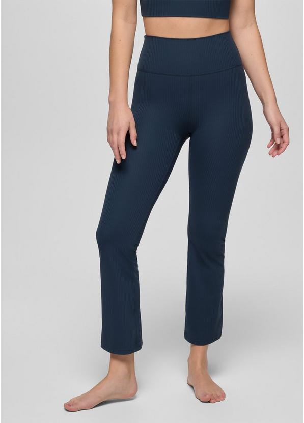 Luxara™ Rib Flare Crop Stormy Night