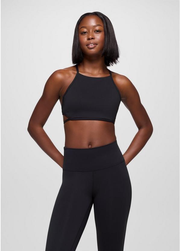 Luxara™ High Neck Bra Black