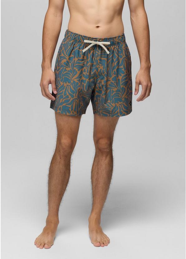 Metric E-Waist Swim Short Tumeric Seaweed