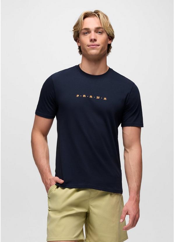 prAnaM Valley Lookout Short Sleeve Graphic Tee Nautical
