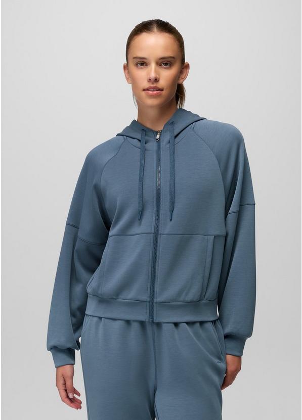 Shea Soft Full Zip Bluff Blue