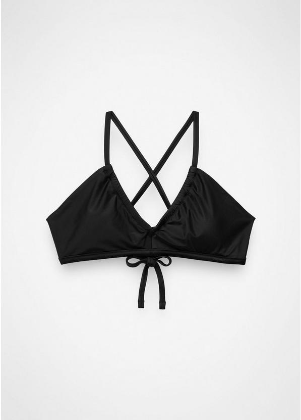 Reef Break Adjustable Swim Top Black