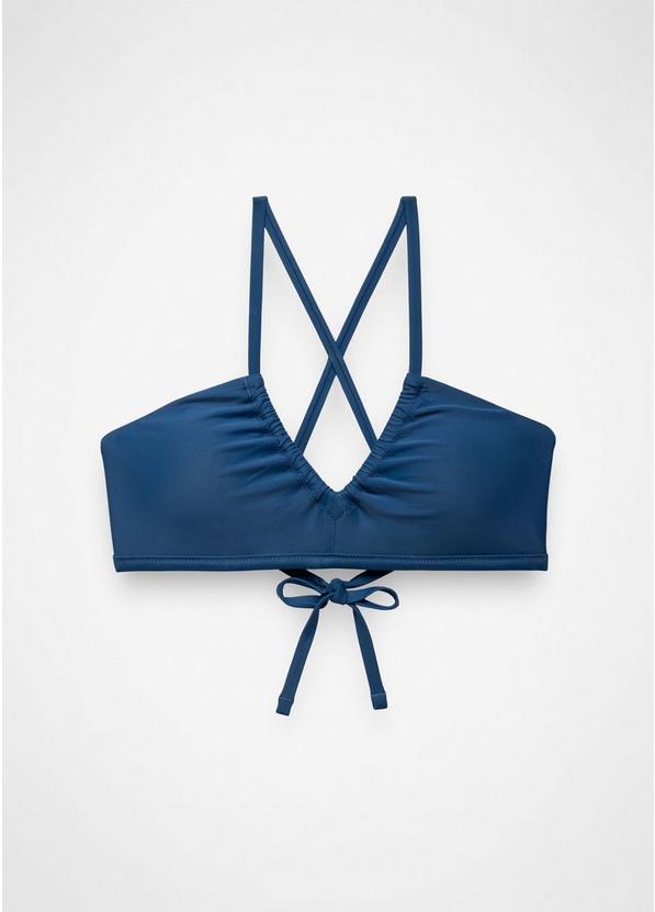 Reef Break Adjustable Swim Top Bluff Blue