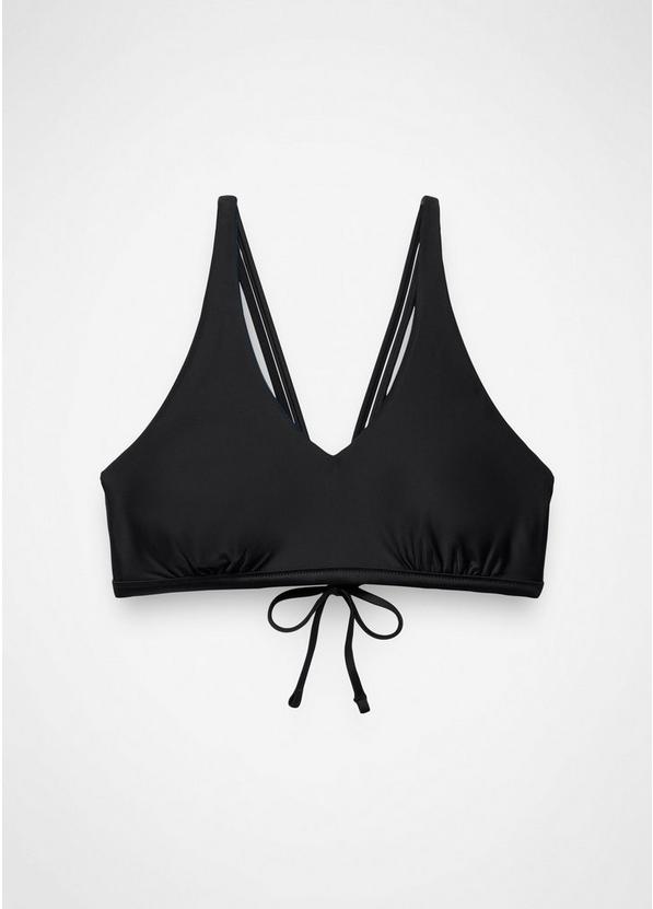 Mallorca Reversible Swim Top Black / Bluff Blue