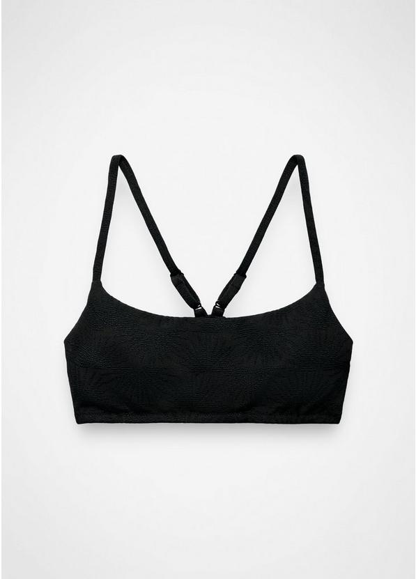 Lahari Sunburst Swim Top Black