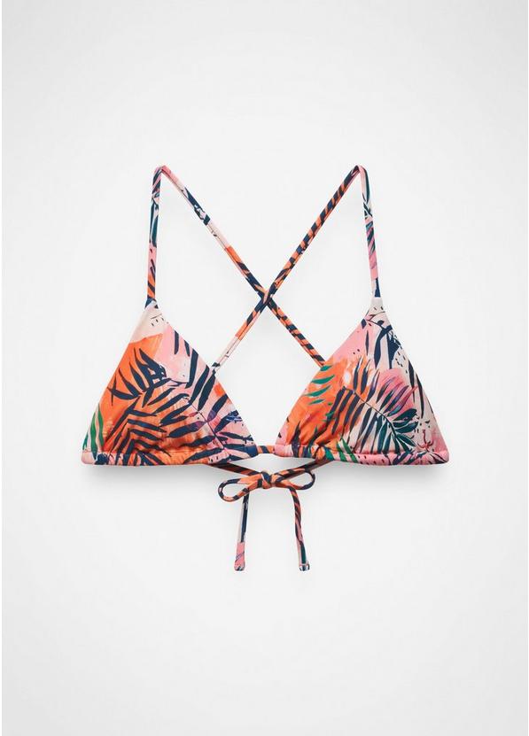 Hana Highway Triangle Swim Top Papaya Island Fever