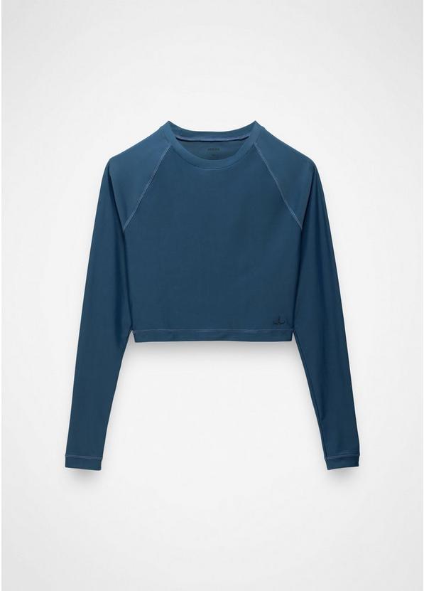 Baja Bound Rashguard Swim Top Bluff Blue