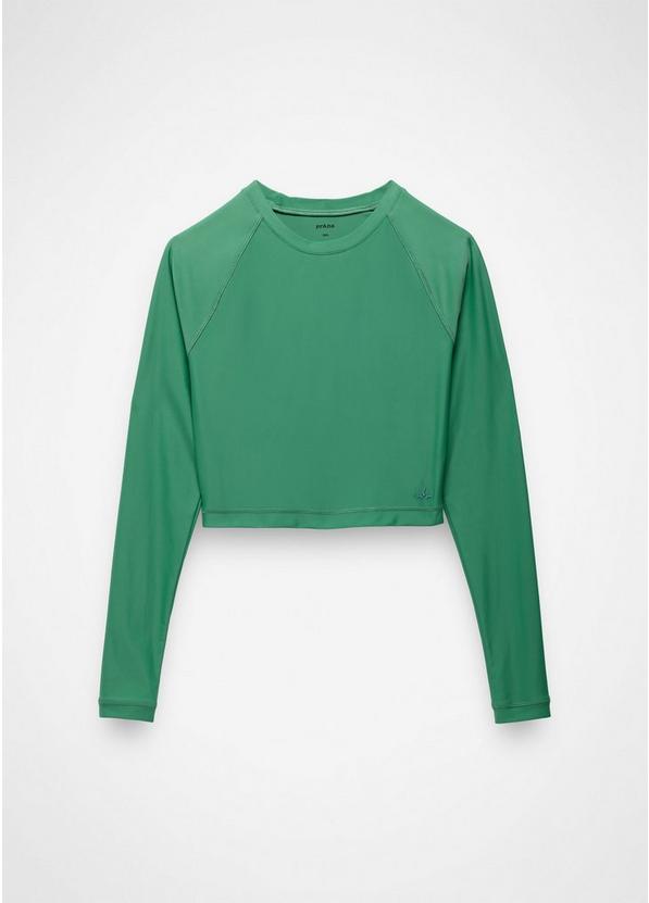 Baja Bound Rashguard Swim Top Jade