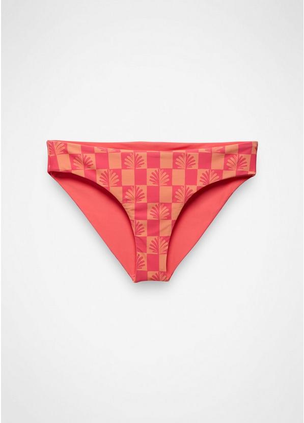 Mallorca Reversible Swim Bottom Guava Pop Checker