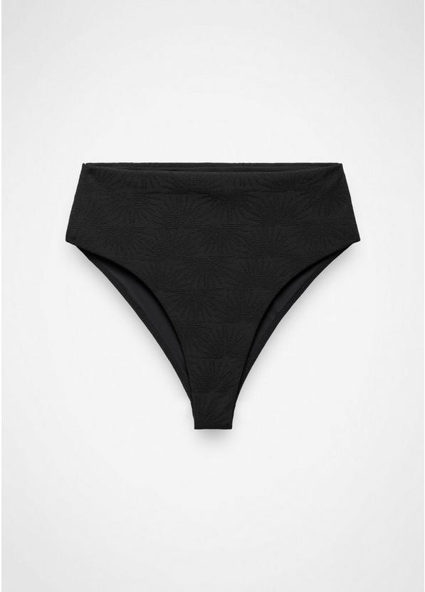 Lahari Sunburst High Rise Swim Bottom Black