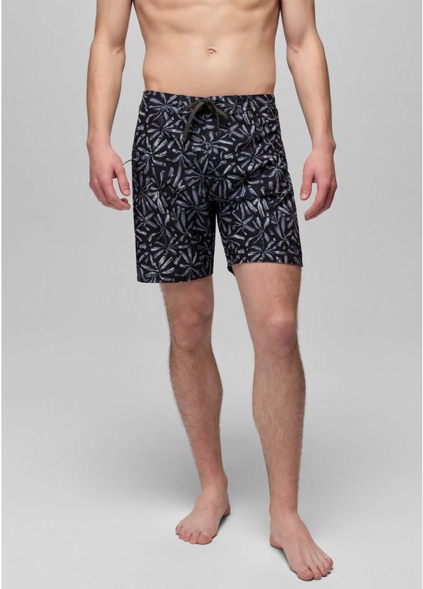 Fenton Boardshort Black Grounded