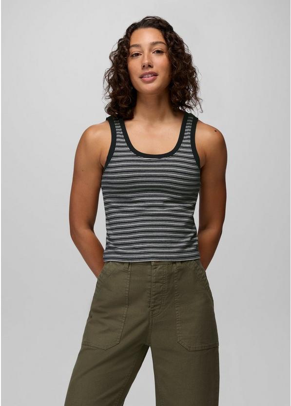Lotus Tank Top Nautical Stripe