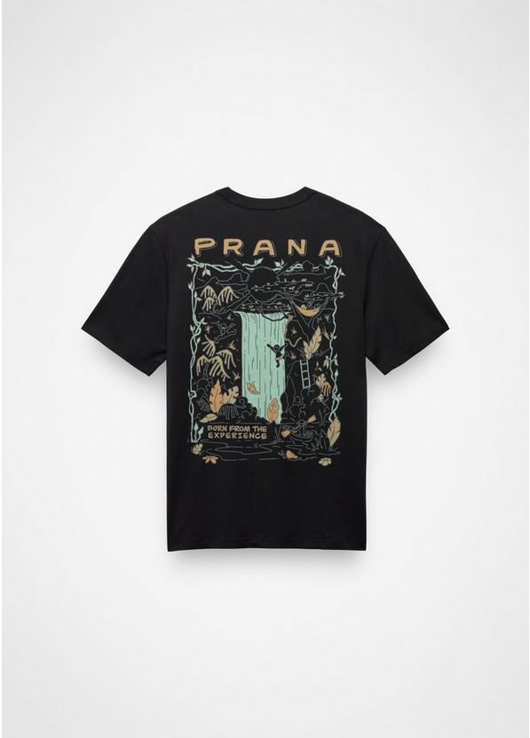 Everyday Paradise Creek Short Sleeve Graphic Tee Black