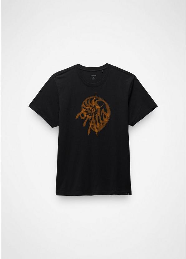 Heritage Nautilus Short Sleeve Graphic Tee Black