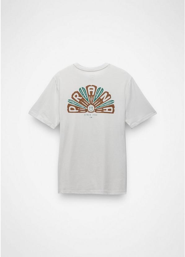prAnaM Ordinary Pleasure Short Sleeve Graphic Tee Soft White