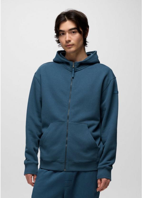 DreamFleece Full Zip Hoodie Bluff Blue