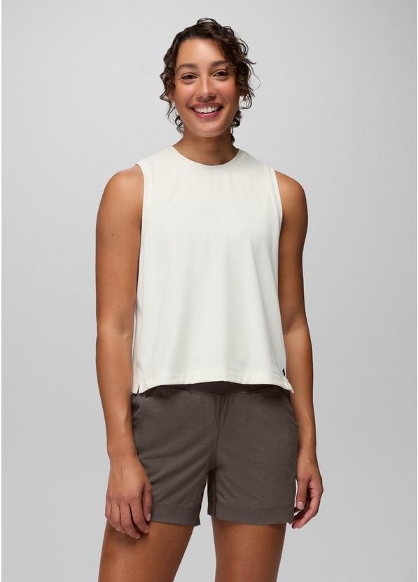 Pure Ascent Muscle Tank Soft White