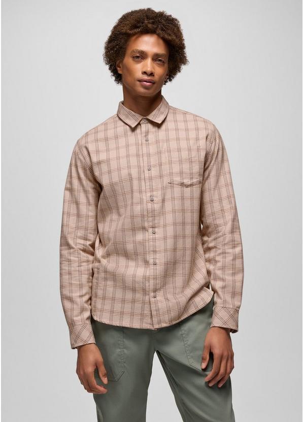 Los Feliz Flannel Shirt Almond