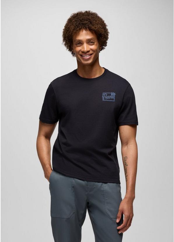 prAnaM Future Passed Graphic Tee Black