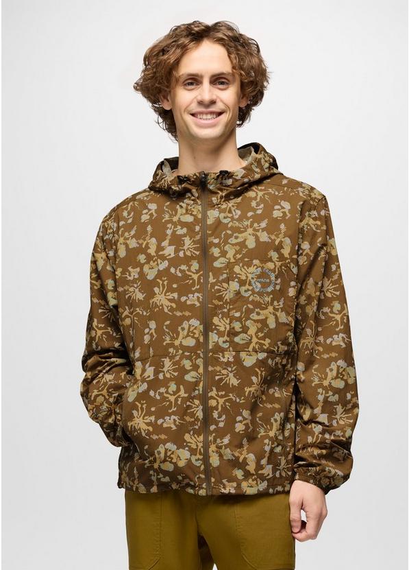 Encinitas Windbreaker Retro Olive Digibloom