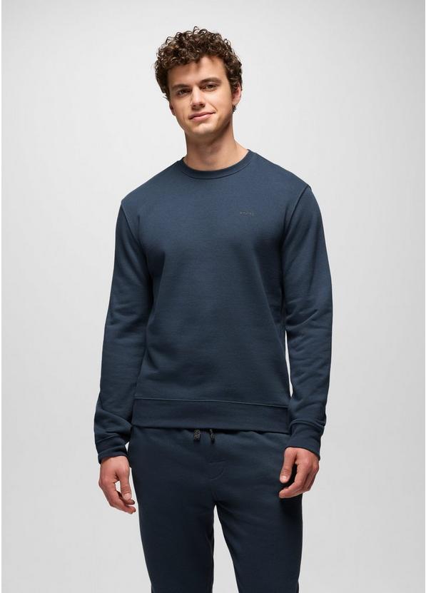 prAnaM Fleece Crew Sweatshirt Stormy Night