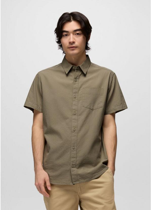 Metador Solid Short Sleeve Shirt Sage