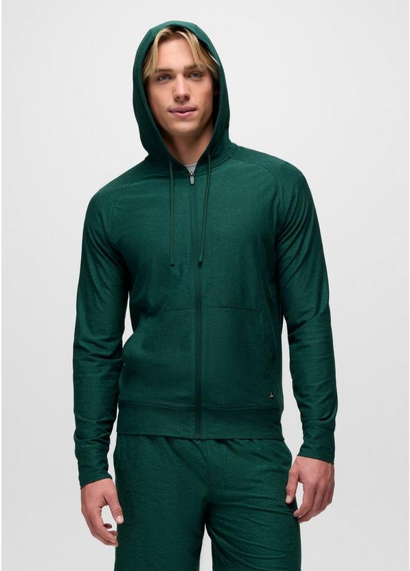 Altitude Tracker Light Full-Zip Hoodie Root Green Heather
