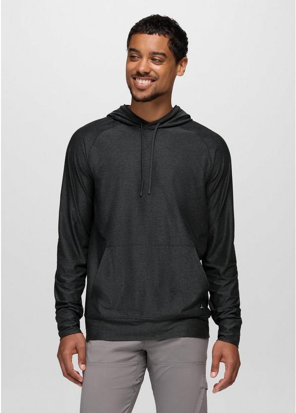 Altitude Tracker Light Hoodie Black Heather