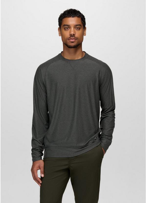 Altitude Tracker Light Crew Black Heather
