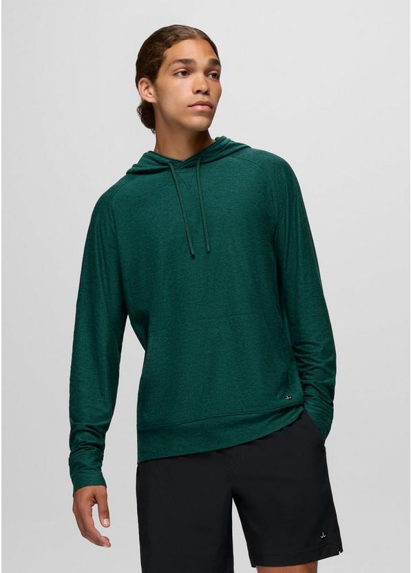 Altitude Tracker Light Hoodie Root Green Heather