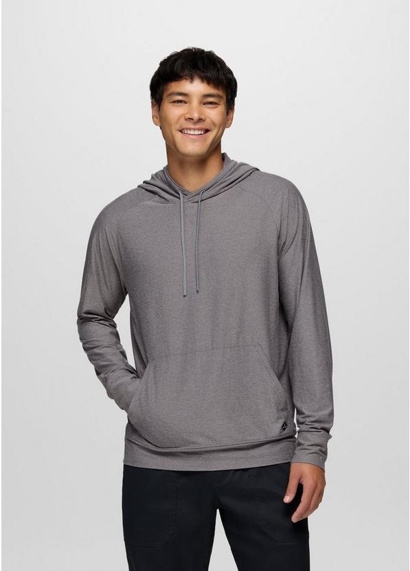 Altitude Tracker Light Hoodie Medium Heather Grey