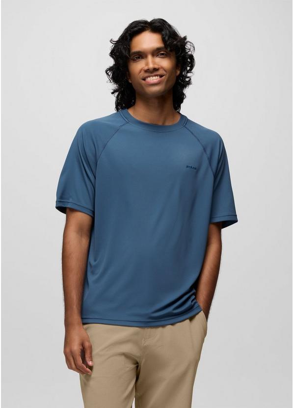Sol Shade Short Sleeve Crew Bluff Blue