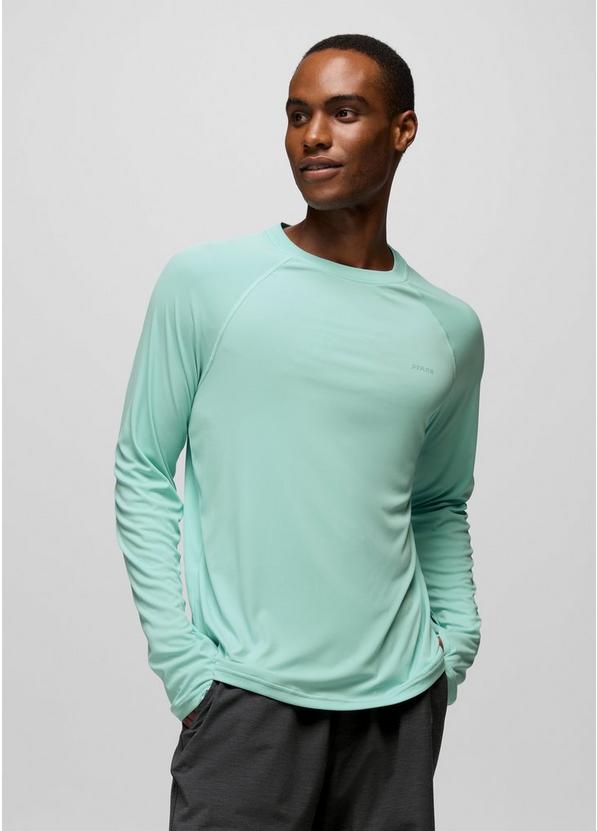 Sol Shade Long Sleeve Crew Sea Glass