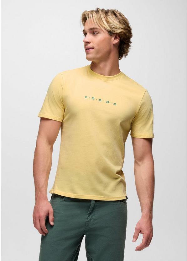 prAnaM Valley Lookout Short Sleeve Graphic Tee Vanilla Bean