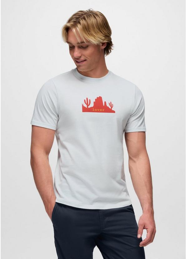 Desert Lover Journeyman Short Sleeve Graphic Tee Soft White