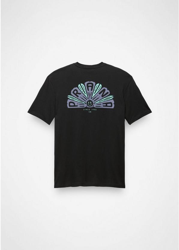 prAnaM Ordinary Pleasure Short Sleeve Graphic Tee Black