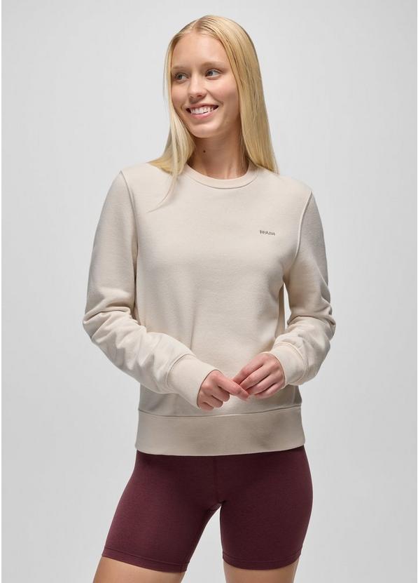 prAnaM Fleece Crew Sweatshirt Canvas
