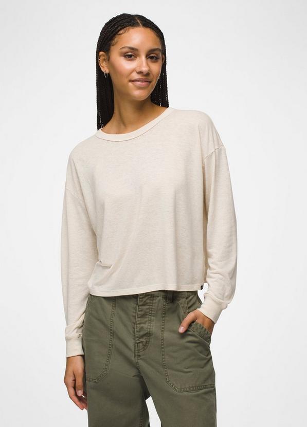 Cozy Up Long Sleeve Crew Canvas