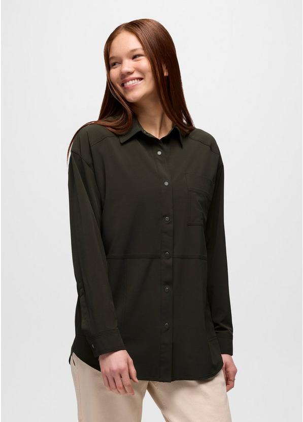 Railay Oversized Button Down Nori