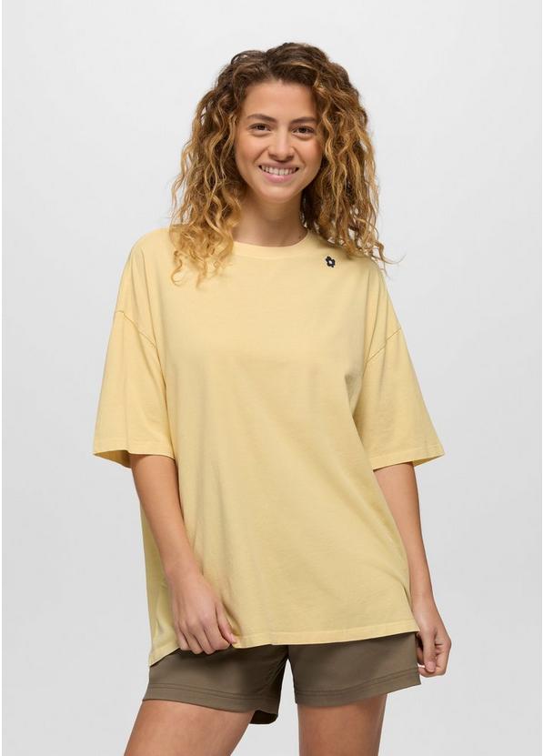 Everyday Root To Rise Oversize Graphic Tee Vanilla Bean